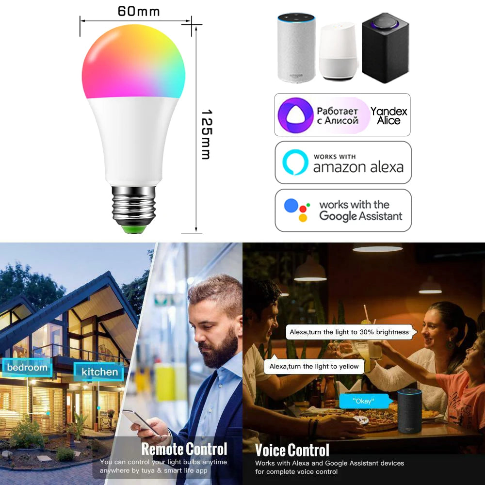 15W Smart Light Bulb