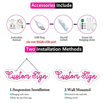 Better Together Neon LED Sign